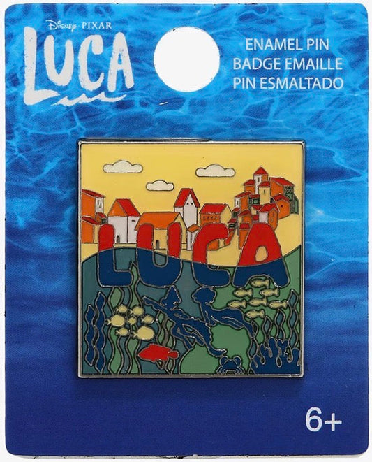 Luca Logo BoxLunch Disney Pin