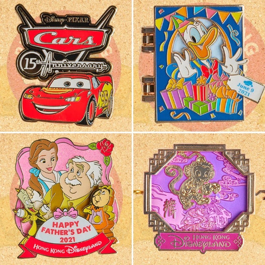 May 2021 HKDL Limited Edition Pin Releases