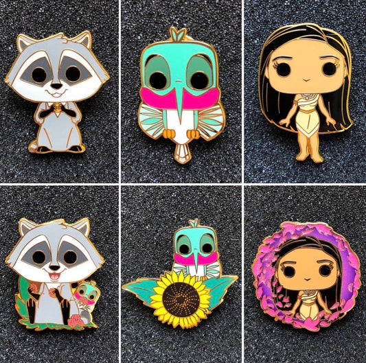 Pocahontas Funko Pop! Loungefly Blind Box Disney Pins