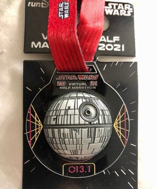 RunDisney Star Wars Virtual Half Marathon 2021 Pin