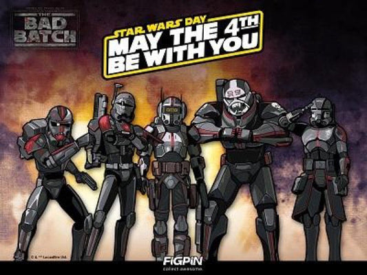 Star Wars The Bad Batch FiGPiN Collection