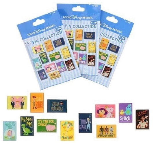 Toy Story 4 Mystery Pin Collection at Tokyo Disney Resort