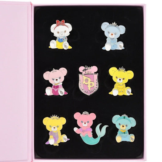 UniBEARsity Princess Bear 10th Anniversary Pin Set - Disney Store Japan