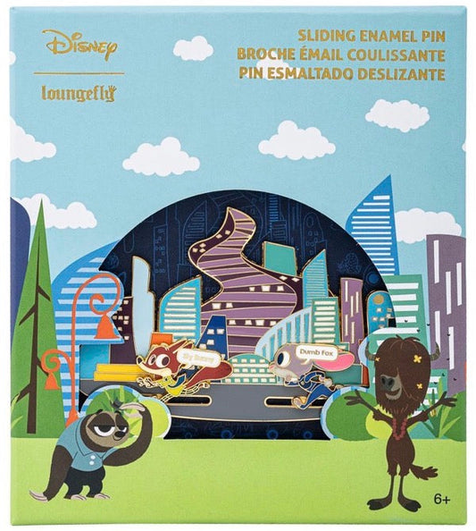 Zootopia Limited Edition Loungefly Pin