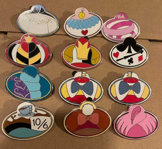 Alice in Wonderland What’s My Name Mystery Disney Pin Collection
