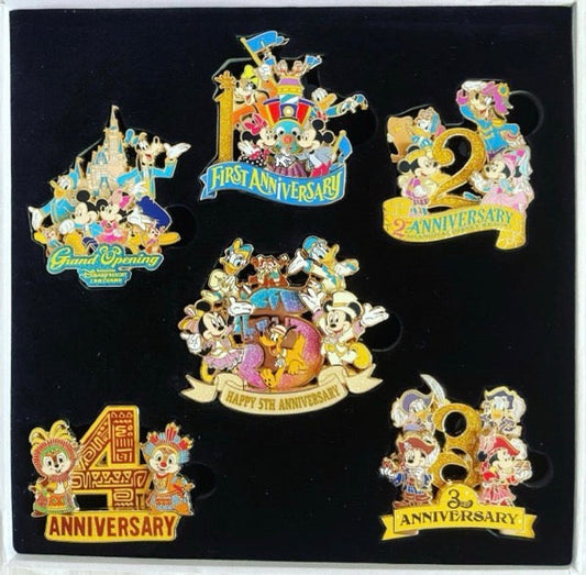 Shanghai Disney Resort 5th Anniversary Limited Edition Pins