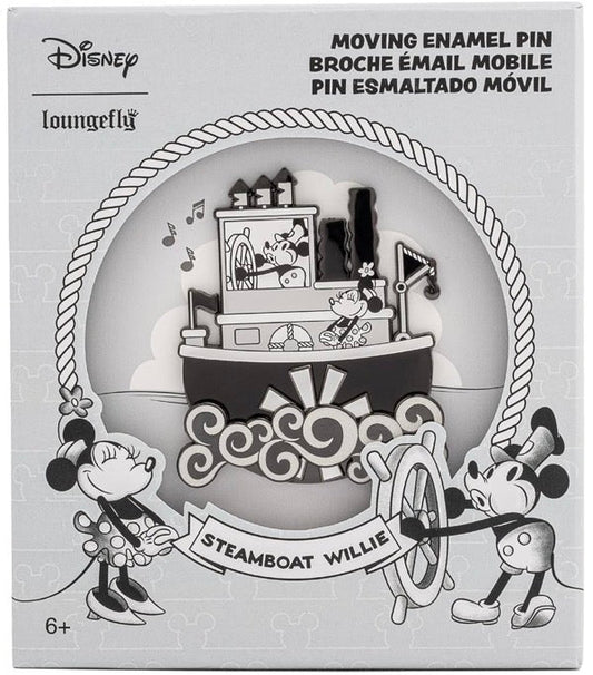 Steamboat Willie Limited Edition Loungefly DIsney Pin