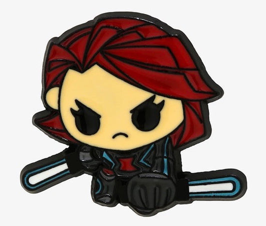 Black Widow Chibi BoxLunch Marvel Pin