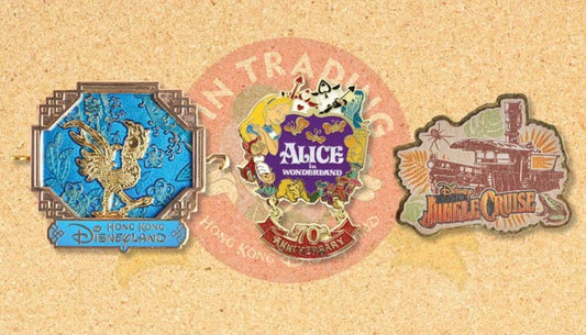 July 2021 Hong Kong Disneyland Pin Releases