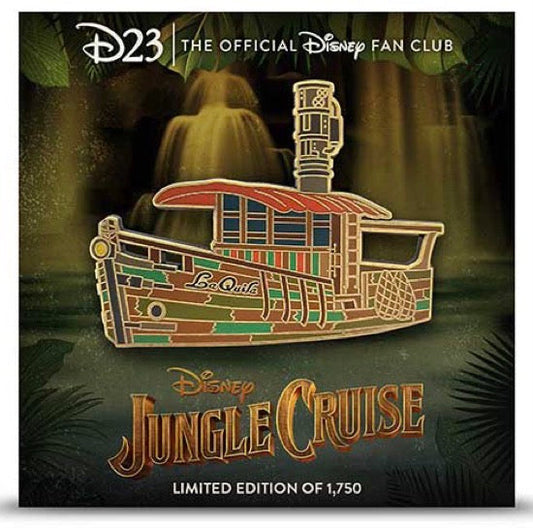 Jungle Cruise D23 Exclusive Disney Pin