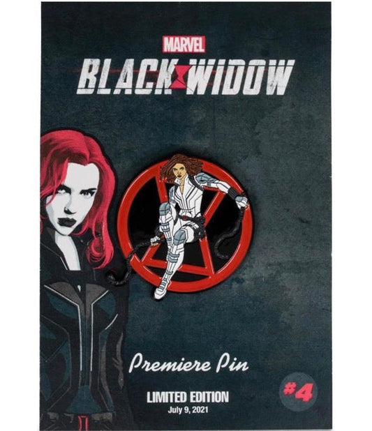 Marvel Black Widow Premiere Pin at Toynk