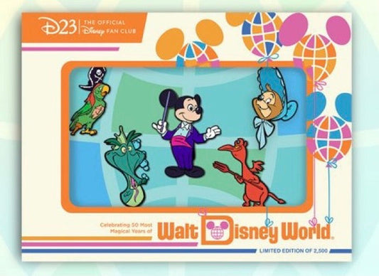 Most Magical Kingdom D23 Exclusive Disney Pin Set