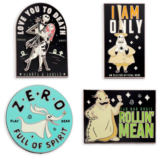 The Nightmare Before Christmas Flair Disney Pin Releases