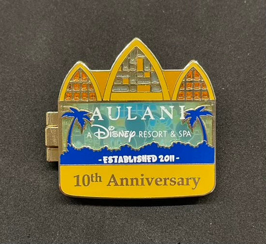 Aulani Disney Resort 10th Anniversary Pin