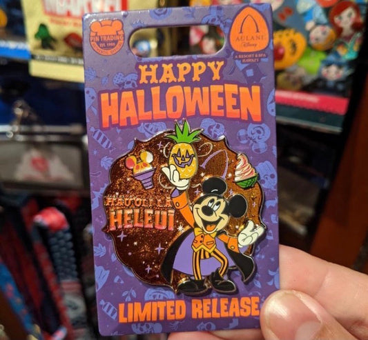 Aulani Resort Halloween 2021 Disney Pin
