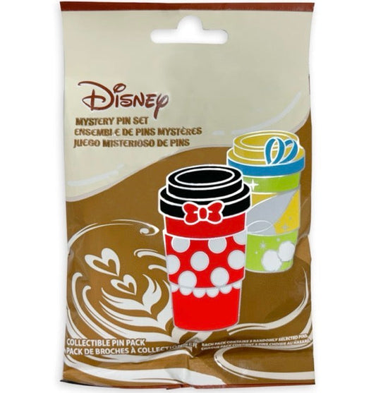 Disney Coffee Cups Mystery Pin Pack