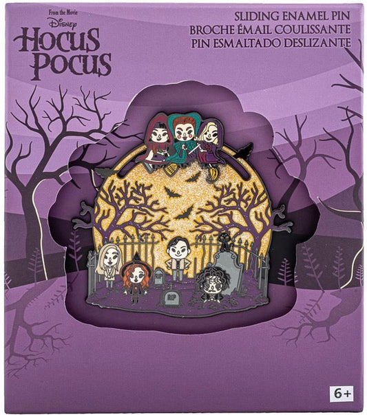 Hocus Pocus Slider Limited Edition Loungefly Disney Pin