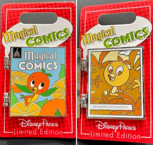 Orange Bird Magical Comics Disney Pin