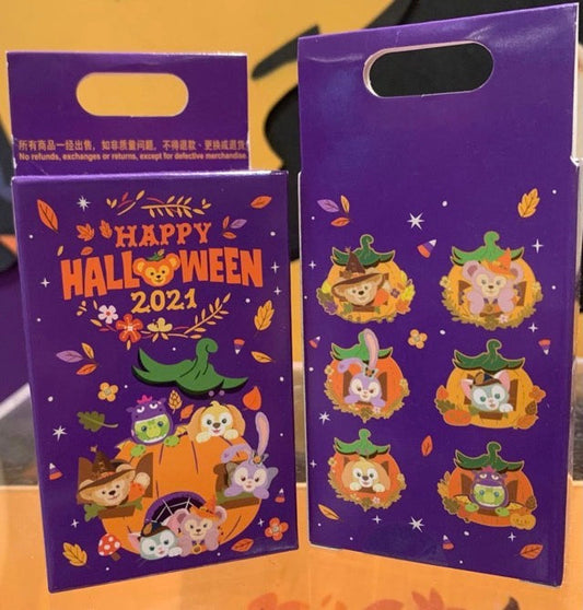 Halloween 2021 Shanghai Disneyland Mystery Pin Set