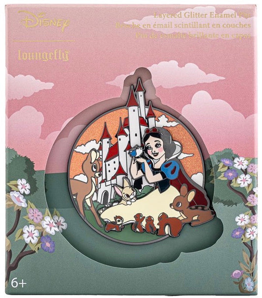 Snow White Glitter Limited Edition Loungefly Disney Pin