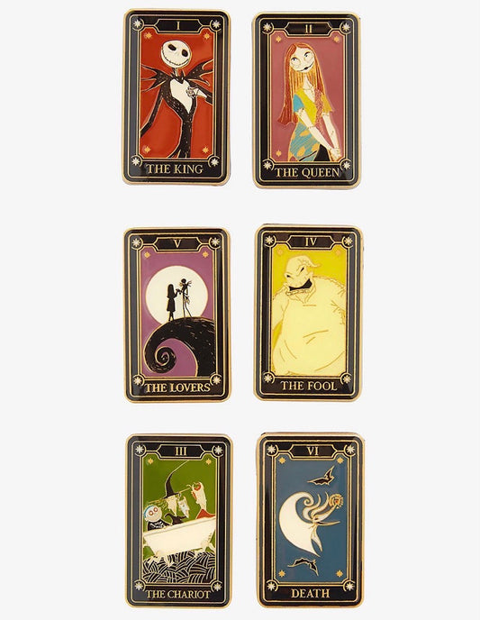 The Nightmare Before Christmas Tarot Blind Box Pins at Hot Topic