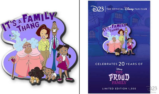 The Proud Family 20th Anniversary D23 Exclusive Pin