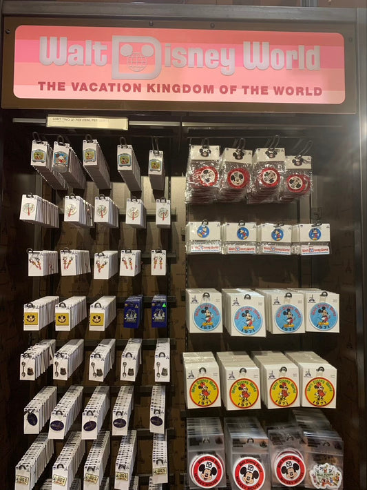 The Vault Collection WDW 50th Anniversary Disney Pins