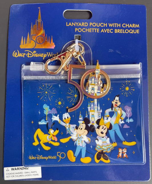 WDW 50th Lanyard Pouch