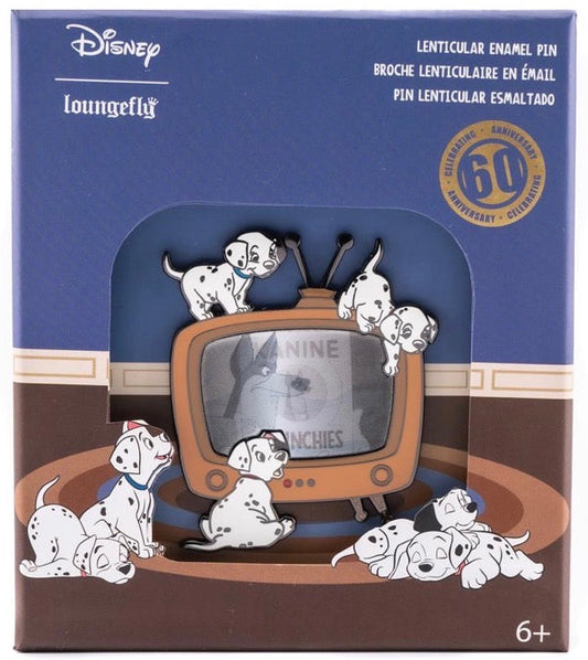 101 Dalmatians 60th Anniversary Limited Edition Loungefly Disney Pin
