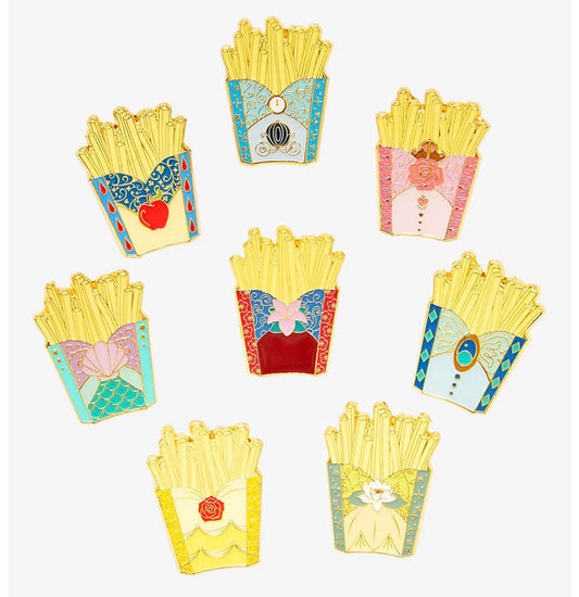 Disney Princess French Fries Blind Box Pin Set at BoxLunch