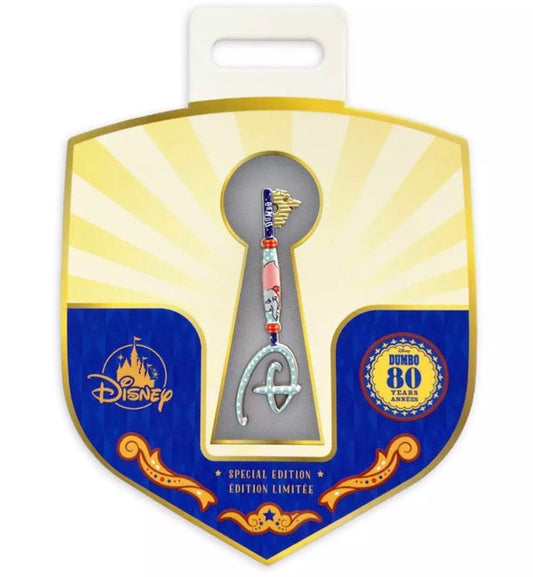 Dumbo 80th Anniversary Collectible Key Pin at shopDisney