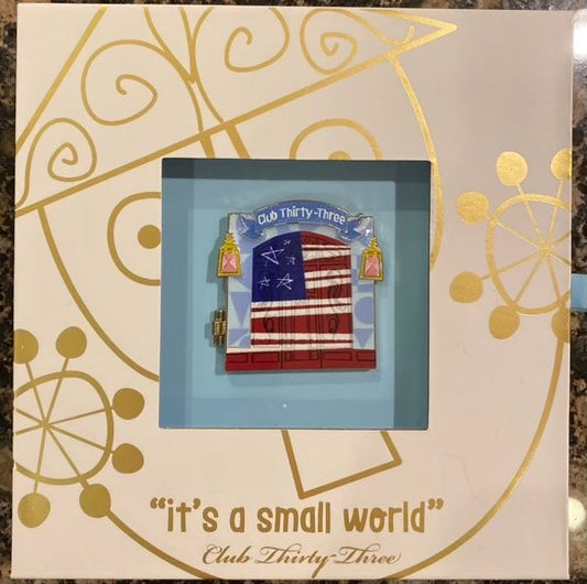 It’s a Small World 55th Anniversary USA Club 33 Disney Pin