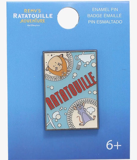Ratatouille Minimalist Meal Poster Disney Pin at BoxLunch