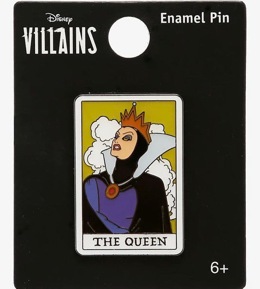 The Evil Queen Tarot Card BoxLunch Disney Pin