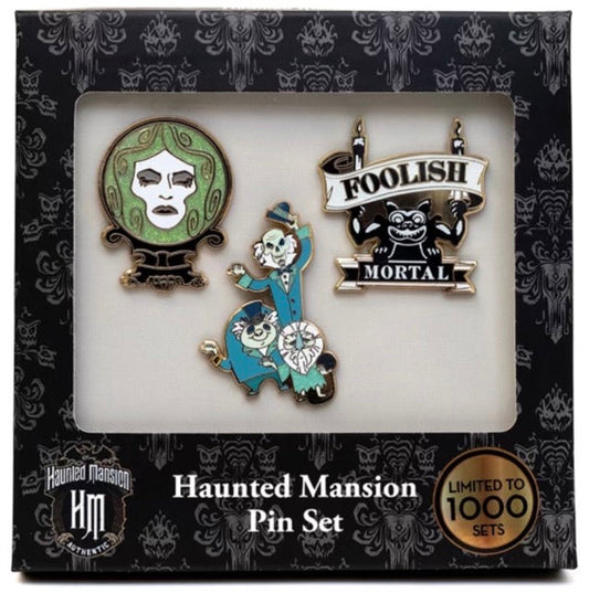 The Haunted Mansion Pin Set - Pink a la Mode