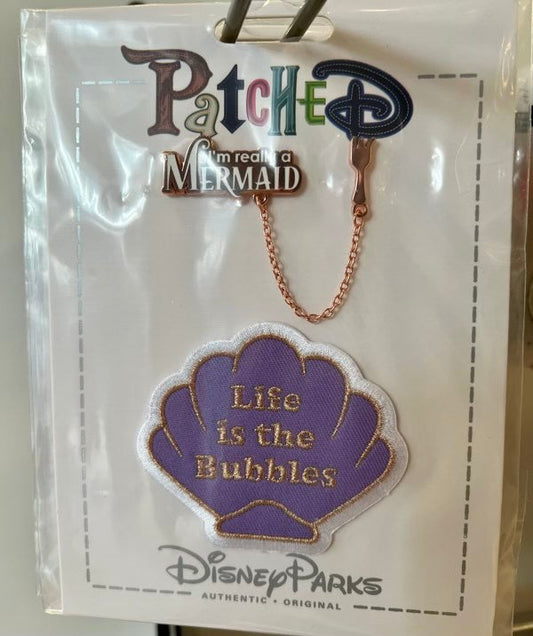 The Little Mermaid Pin & Patch Set at Disney Parks