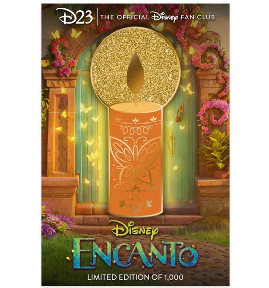 D23 Exclusive Encanto Candle Pin at shopDisney