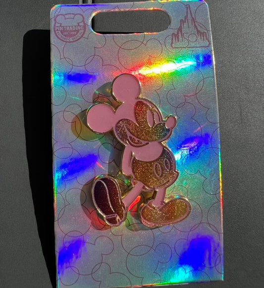 Mickey Mouse EARidescent Walt Disney World 50th Anniversary Pin