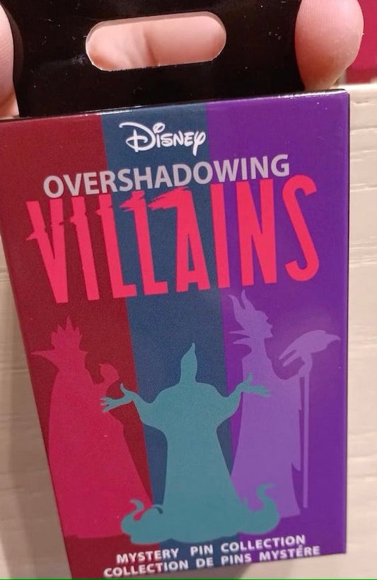 Overshadowing Villains Mystery Pin Set at Disney Parks