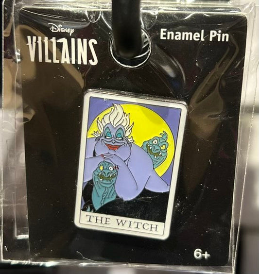 Ursula Tarot Card BoxLunch Disney Pin