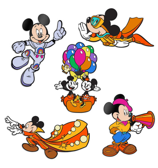Walt Disney World 50th D23 Exclusive Pin Set