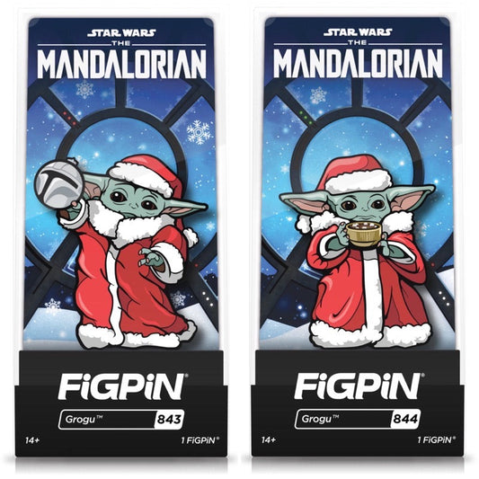 Holiday Grogu Star Wars: The Mandalorian FiGPiNs