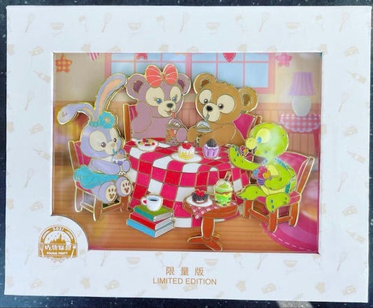 Foodie Party 2021 Pin - Duffy and Friends