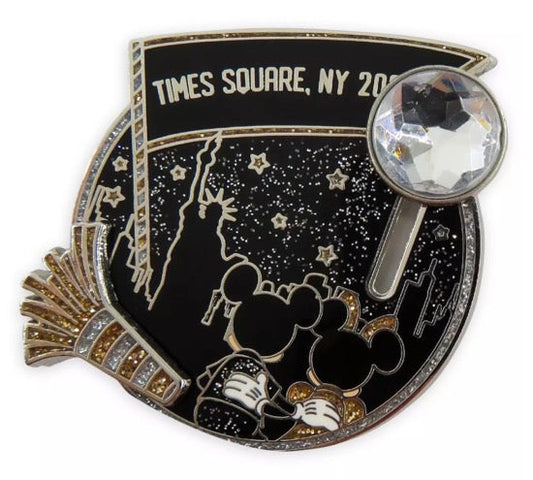 Mickey and Minnie Mouse Times Square New Years Eve 2021 Pin