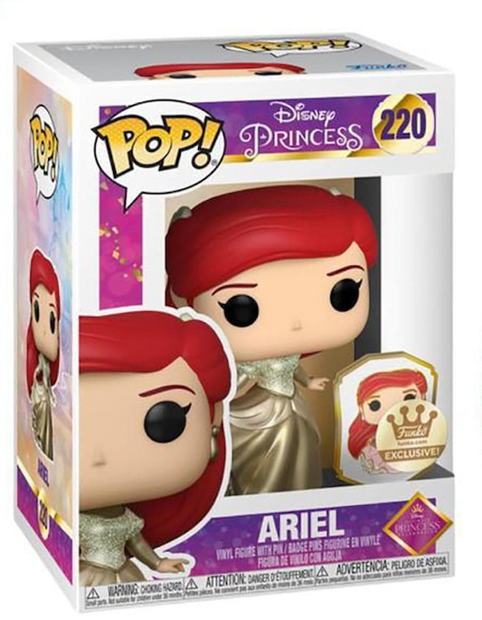 Ariel POP! Funko with Exclusive Pin
