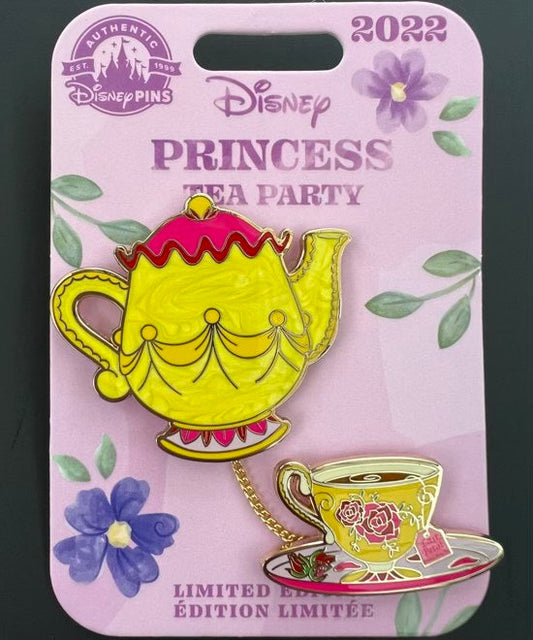 Belle Disney Princess Tea Party Pin