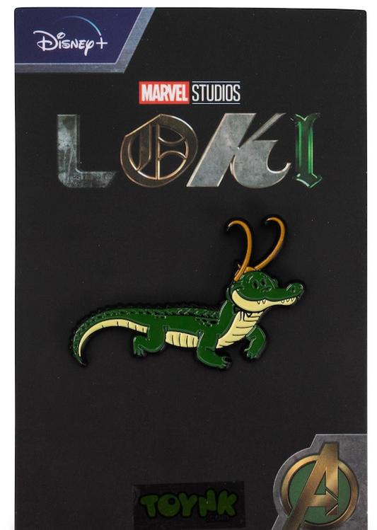 Loki Alligator with Crown Pin at Toynk
