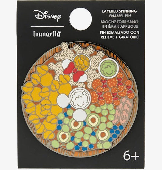 Mickey & Minnie Mouse Charcuterie Board Disney Pin at BoxLunch