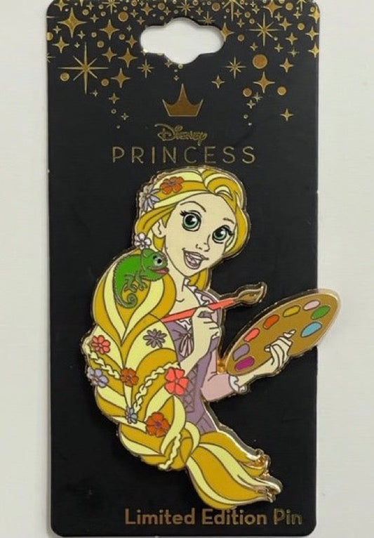 Rapunzel & Pascal Palette Gold LE 300 PinAPalooza Disney Pin