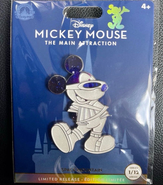 Space Mountain Mickey Mouse The Main Attraction Disney Pin